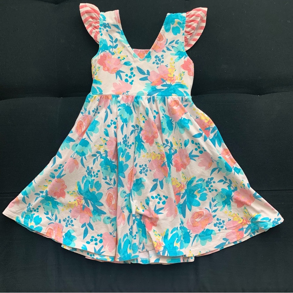 Eleanor Rose 5-6 Floral Dress - Picture 3 of 4